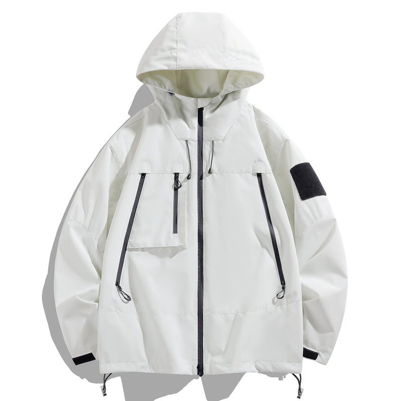 Men'S And Women'S Lovers Clothing Explosion New Men'S Jacket Functional Wind Tooling Bag Outdoor Waterproof Autumn Mountain - Image 1